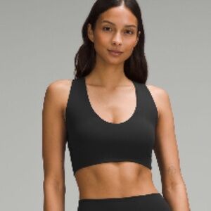 Size L/XL, Bend this scoop and cross bra, *light support, A-C Cups, Black